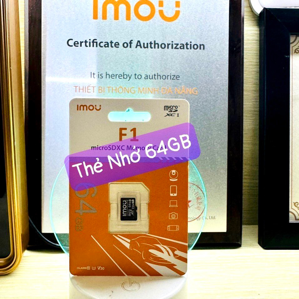 Thẻ nhớ 64GB/32G chính hãng IMOU / EZVIZ chuyên dụng lắp Camera Imou/Ezviz, Bảo hành 24 Tháng đổi mới