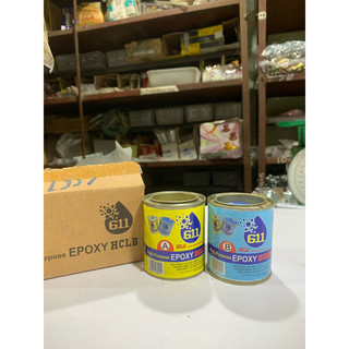 Keo epoxy ab 611, keo 2 thành phần ab, keo dán đa năng siêu chắc chính hãng