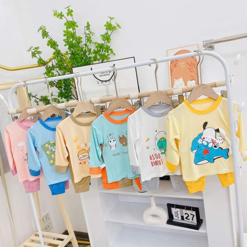Bộ thun lạnh tay dài cho bé