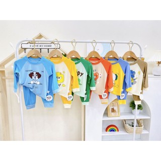 Bộ thun lạnh tay dài cho bé