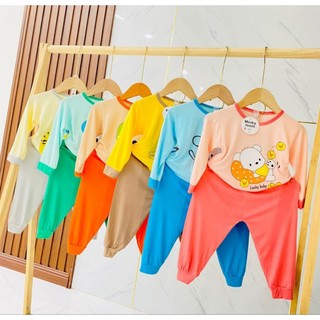Bộ thun lạnh tay dài cho bé