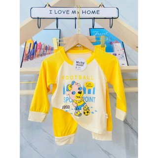 Bộ thun lạnh tay dài cho bé