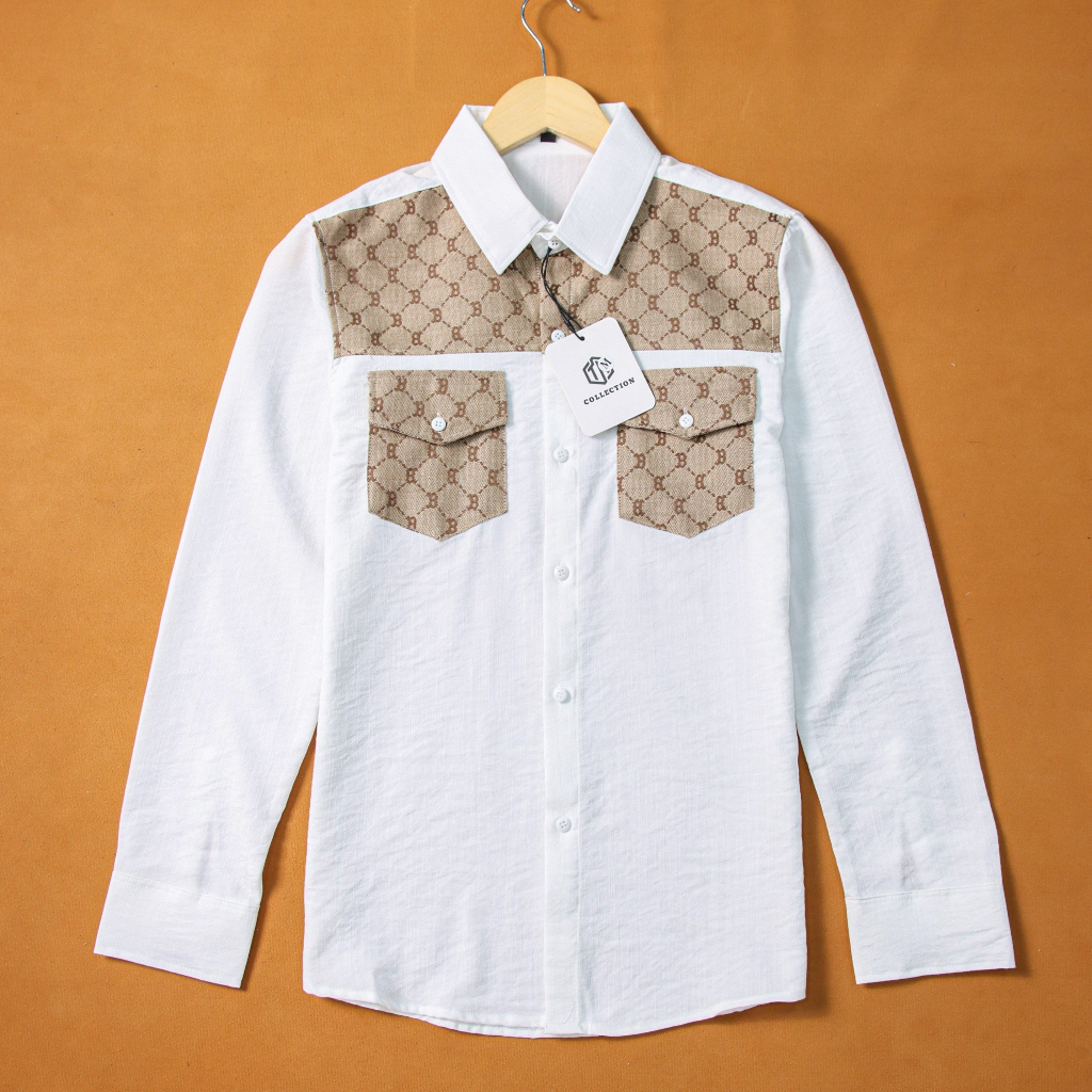 Áo sơ mi nam ngắn tay hàn quốc cao cấp họa tiết giá rẻ mẫu mới nhất AHFASHION