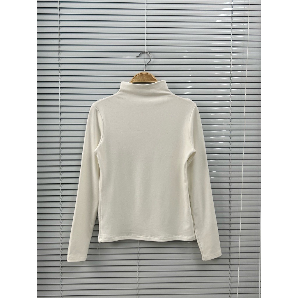 Áo thun giữ nhiệt nữ dài tay cổ leo M.u.j.i - GiunhietMuji207_P0K41