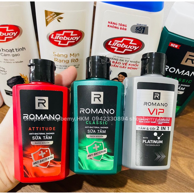 Sữa Tắm Lifebuoy than hoạt tính và cám gạo - Hàng Công Ty/Chai 200g