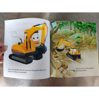 Sách - Thế giới xe công trình ( Trọn bộ 6 quyển )
