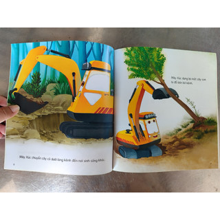 Sách - Thế giới xe công trình ( Trọn bộ 6 quyển )