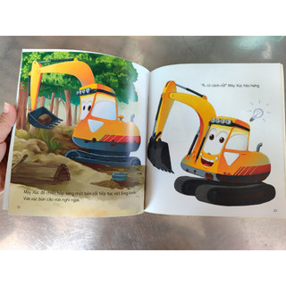 Sách - Thế giới xe công trình ( Trọn bộ 6 quyển )