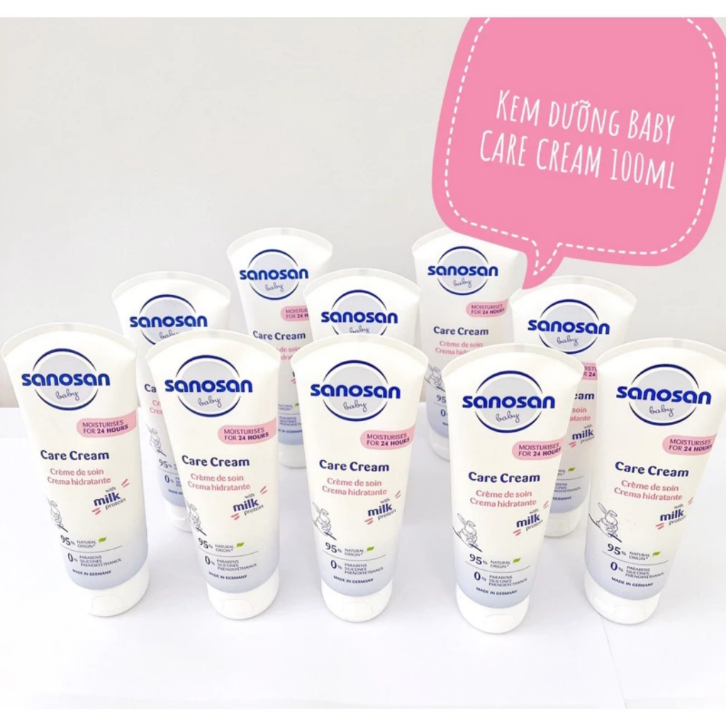 . Kem dưỡng ẩm Sanosan chiết xuất olive hữu cơ 100ml/75ml shop BABY KING