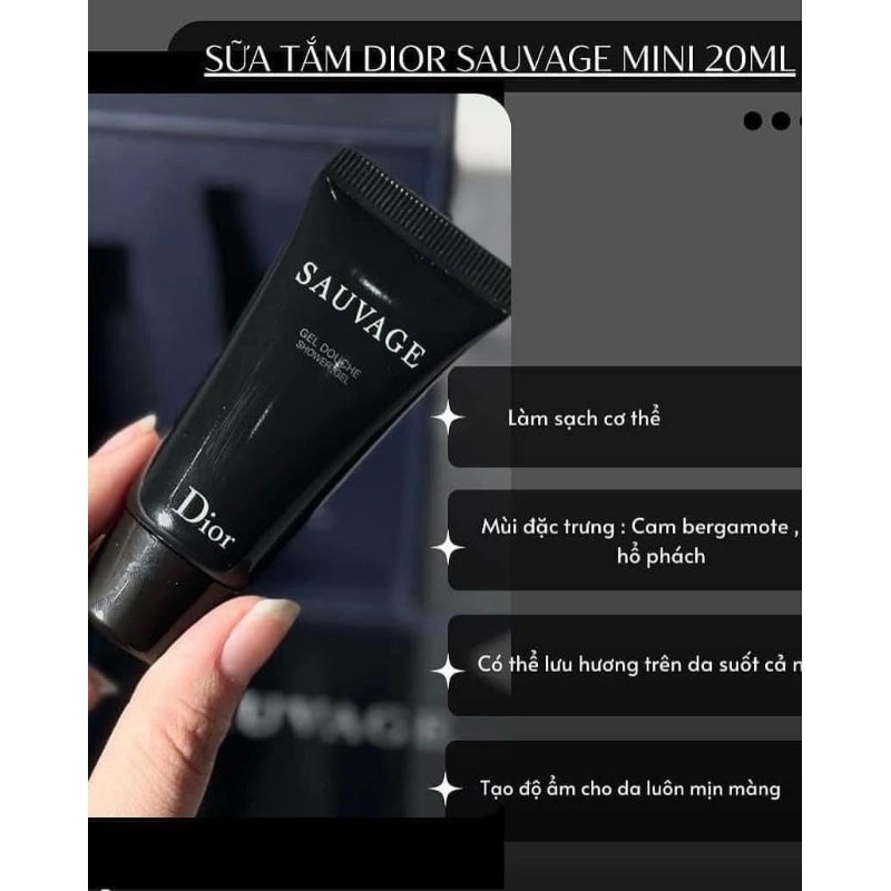 Set nước hoa D.ior Sauvage Eau De Parfum