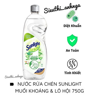 Nước Rửa Chén Chai Sunlight 750g
