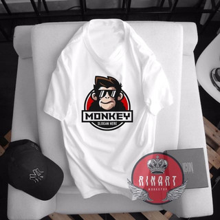 Áo thun tay lỡ form rộng in hình MONKEY TT03
