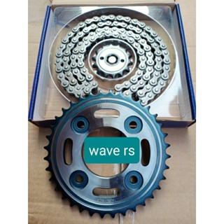 Nhông sên dĩa Wave RS, Wave a new, wave S110, RSX,Future neo... hiệu DH thái lan.