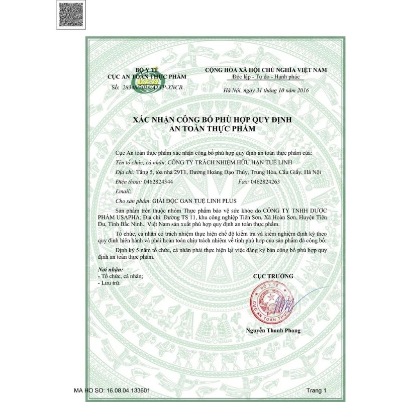 Combo 10 Giải Độc Gan Tuệ Linh Plus  chỉ 163k/ hộp kèm quà tặng