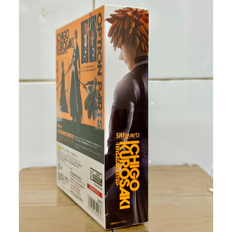 Mô hình nhân vật BLEACH Thần chết Ichigo Kugosaki SHFiguarts hàng chính hãng Bandai