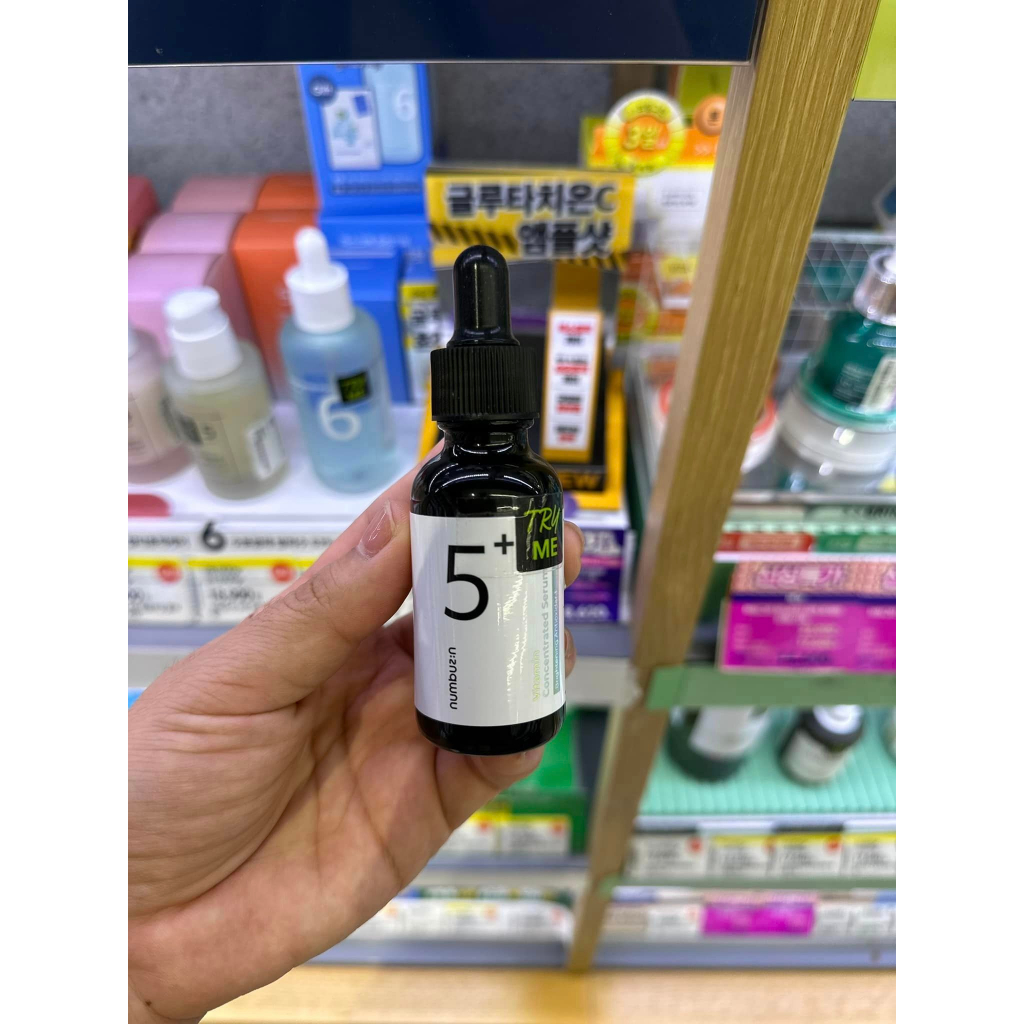 Tinh Chất Numbuzin No.5 Vitamin Concentrated Serum Cải Thiện Nếp Nhăn 30ml