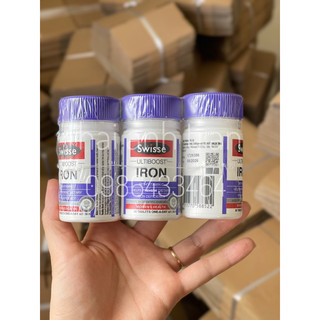 Viên uống bổ sung Sắt Hữu Cơ Swisse 30 viên