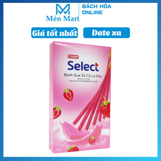 Bánh que Coop Select kem dâu hộp 40g