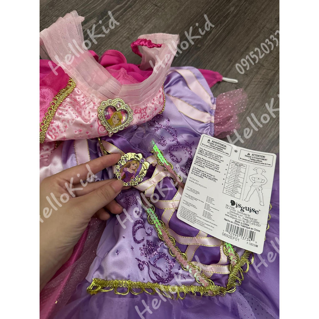 Váy party hoá trang công chúa cho bé