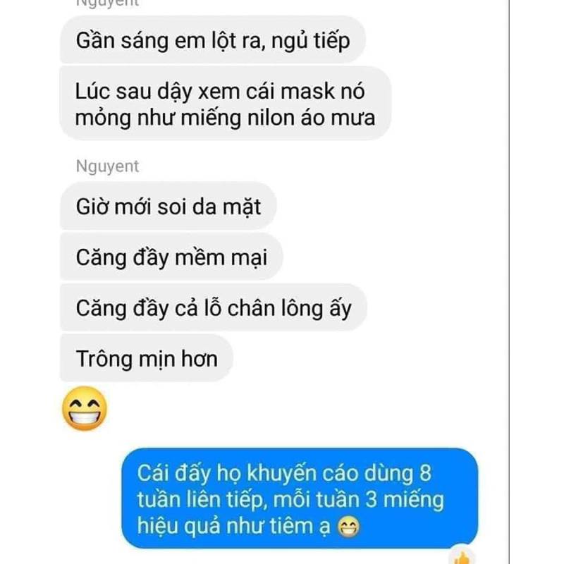 Mặt Nạ Siêu Truyền Trắng Aida Glutathione Brightening Mask Làm Trắng Căng Bóng Mờ Nám