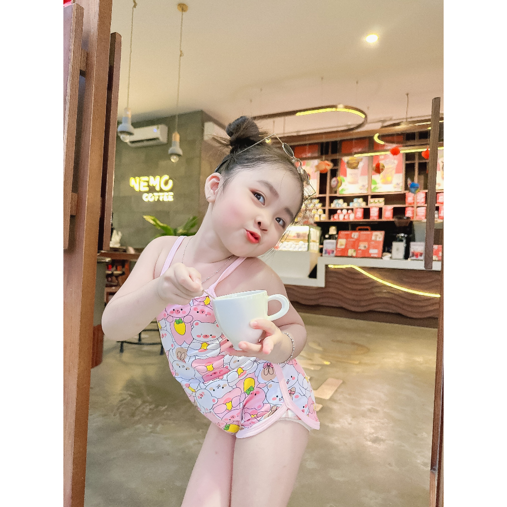body jumsuit đùi cho bé sơ sinh đến 6 tuổi - Kem Boutique - sirokemsua