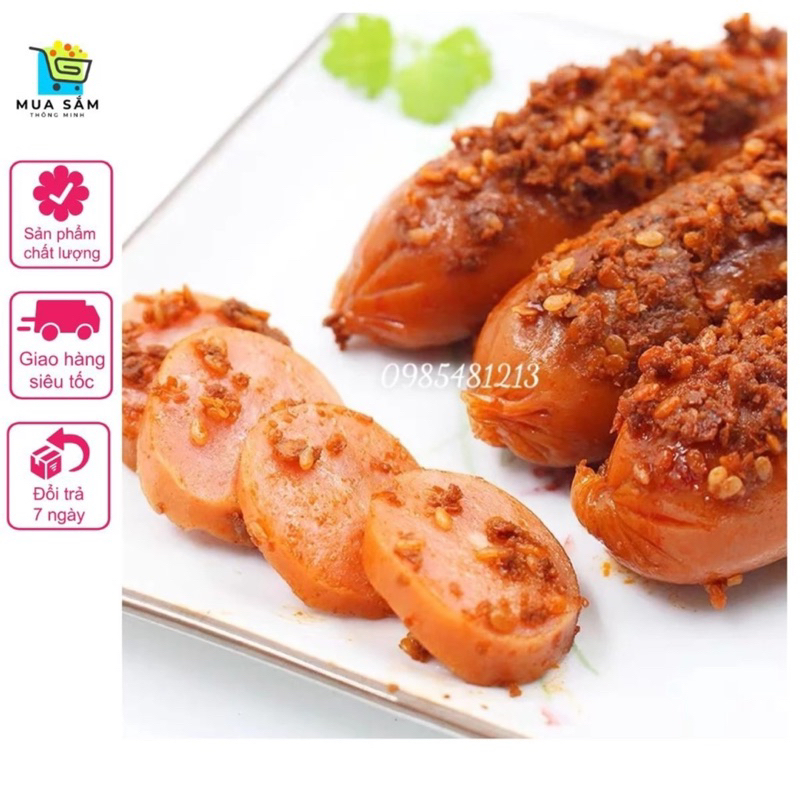 Xúc Xích Ngô, Xúc Xích Cay Thơm Ngon Ăn Liền Tiện Lợi