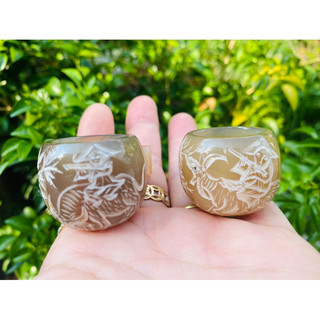 phụ kiện lồng chim -cặp cóng cho chim ăn