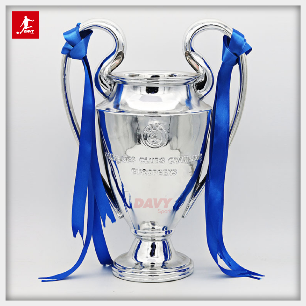 Mô hình CÚP C1 CHAMPIONS LEAGUE trao giải bóng đá, decor, sưu tầm cúp