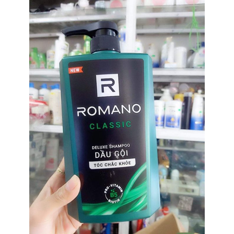 Dầu gội romano 650ml hàng chính hãng