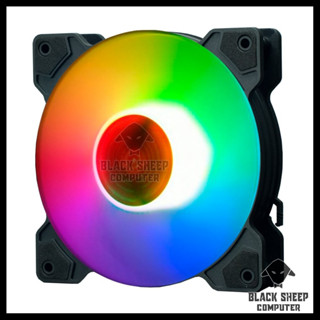  Quạt Fan COOLMOON   REDMOON K8 BLACK Kèm 4 Ốc  Gắn trực tiếp nguồn không cần Hub  