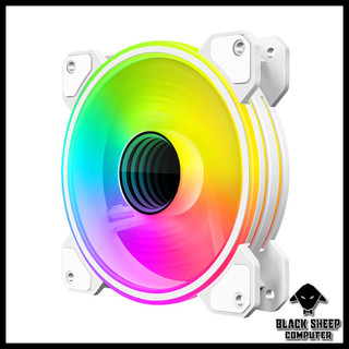 Quạt fan coolmoon wf1 white - 6pin kèm 4 ốc