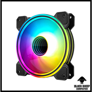 Quạt fan coolmoon wf1 black - 6pin kèm 4 ốc
