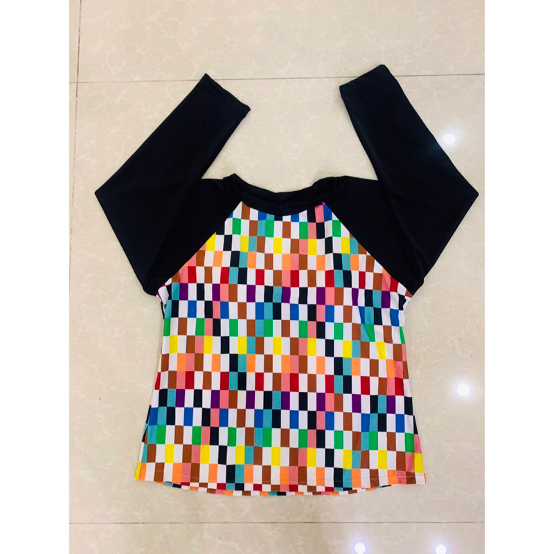 9 mẫu áo bơi tay dài bigsize trên 85kg cho nữ