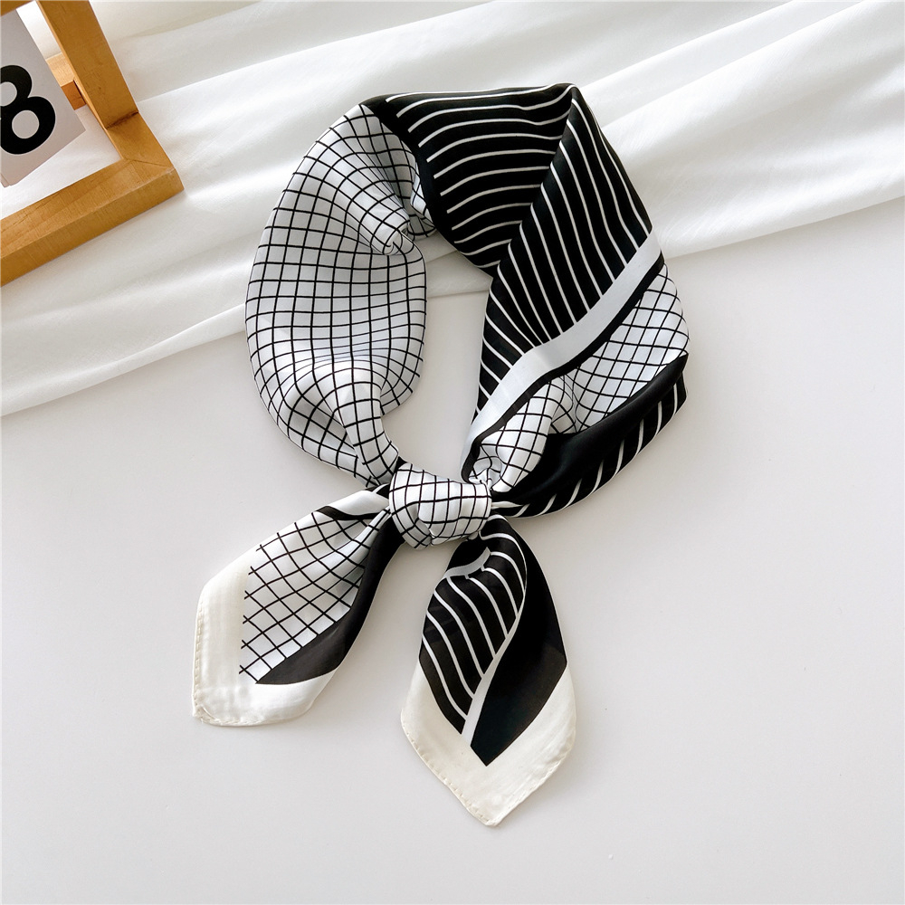 Khăn bandana lụa nam nữ unisex đa năng phong cách streetwear hiphop BTS EXO khăn choàng cổ lụa - Mã 7009