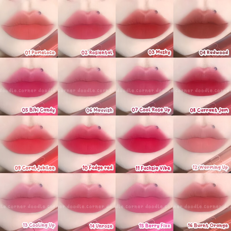 Son kem lì xốp mịn như nhung Romand Blur Fudge Tint