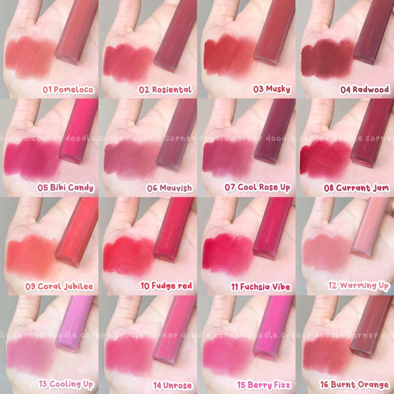 Son kem lì xốp mịn như nhung Romand Blur Fudge Tint
