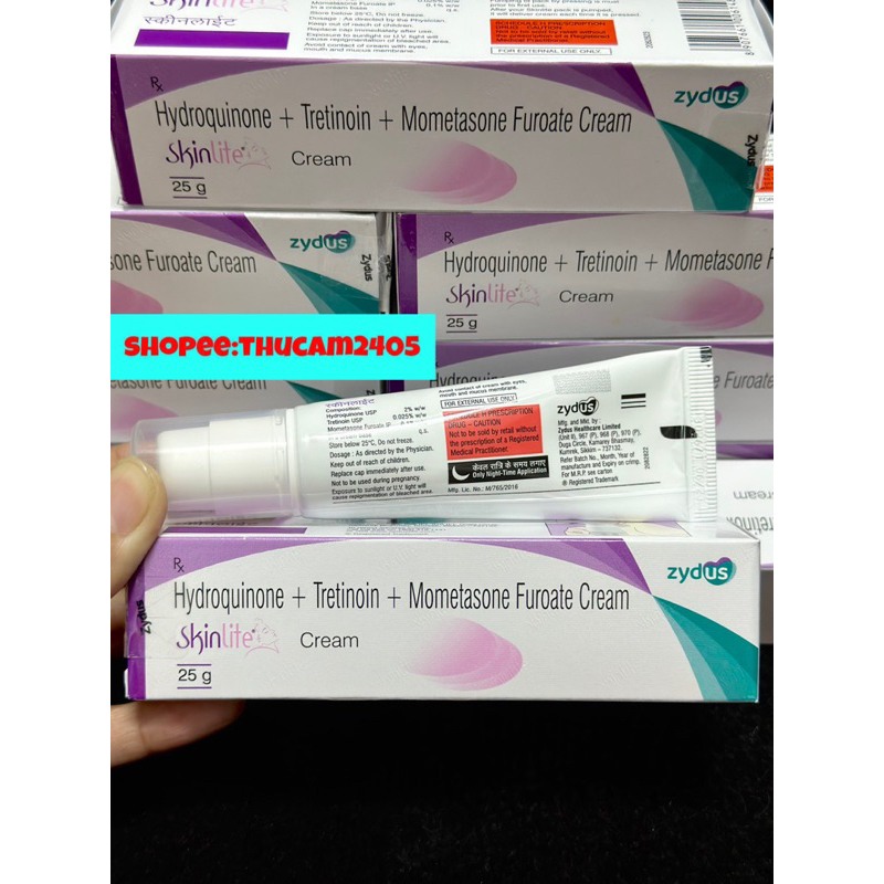 Kem Cream SkinLite  giảm    thâm nám  tàn nhang chống lão hoá da ,trắng da 25g.