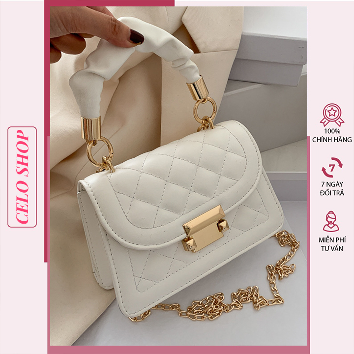 Túi mini đeo chéo quai xách tay nữ đẹp Celo Shop đi tiệc chơi phong cách thời trang Hàn Quốc dễ thương cute