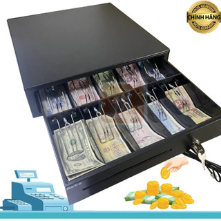 Két đựng tiền ngăn kéo hộc đựng tiền kẹp tiền quầy thu ngân két tiền cho máy tính tiền bán hàng