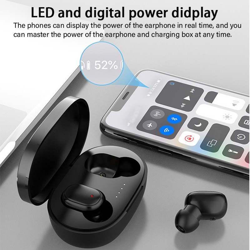 Tai Nghe Bluetooth Không Dây Stereo A6S Chống Ồn Pin Trâu