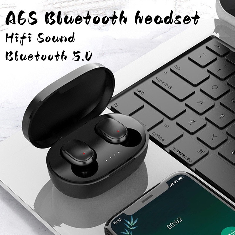 Tai Nghe Bluetooth Không Dây Stereo A6S Chống Ồn Pin Trâu