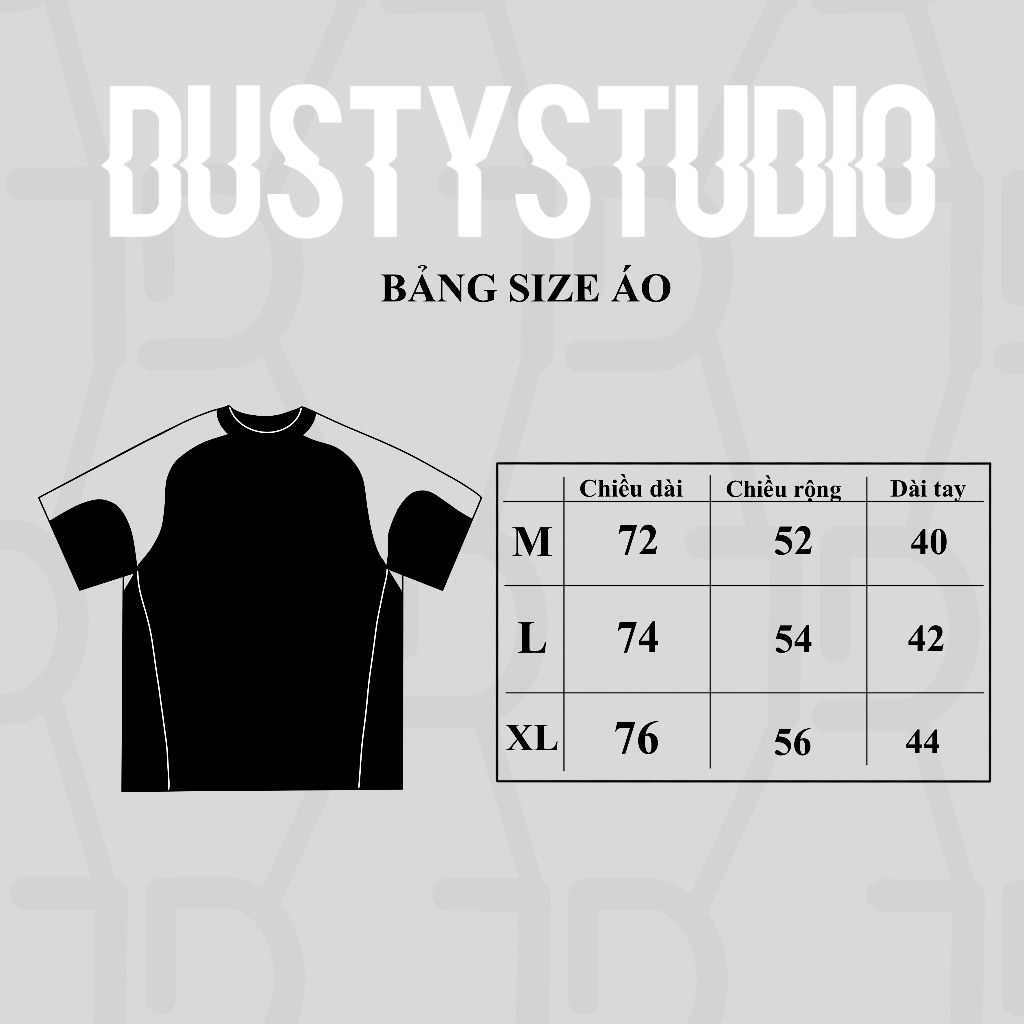 Áo Thun DUSTY STUDIO Blockcore Unisex Nam/Nữ Nhiều Màu Cổ Tròn Brand Chính Hãng