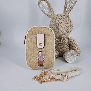 Túi đeo chéo mini nữ TTWN BEAR TT2451 chính hãng, túi gấu phonebag thời trang