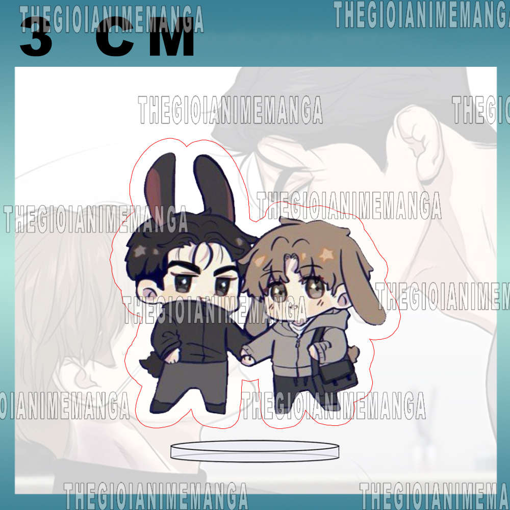 Mô hình Standee in hình NGƯỜI TÌNH CỦA JINX ver Tai thú xinh xắn đáng yêu