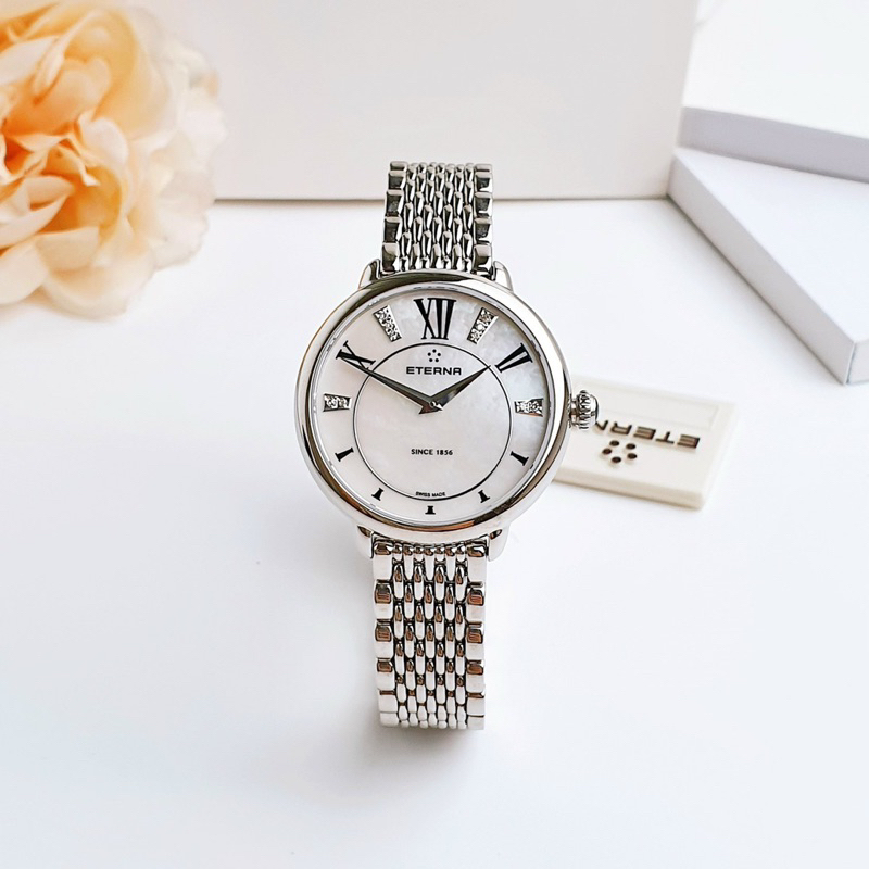 Đồng Hồ Nữ Eterna Size 34mm Chống Nước 30m