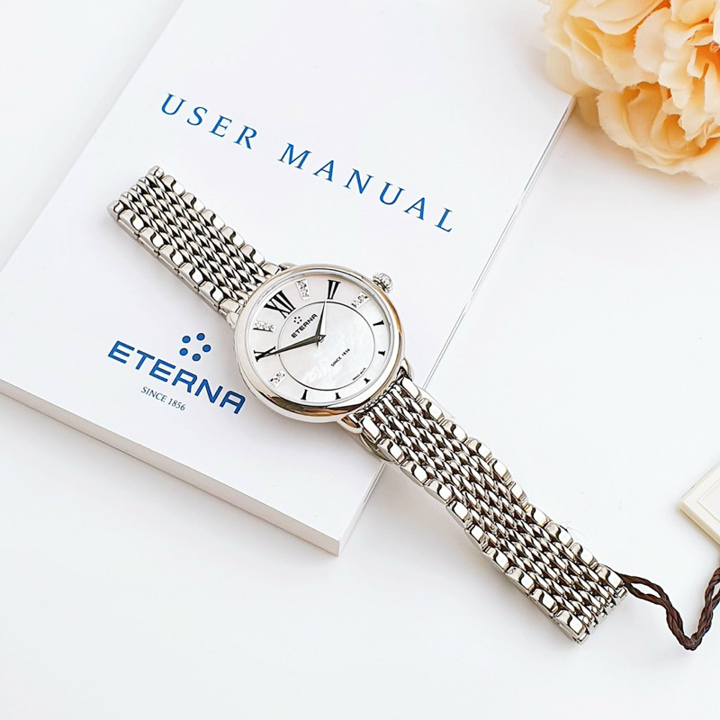Đồng Hồ Nữ Eterna Size 34mm Chống Nước 30m