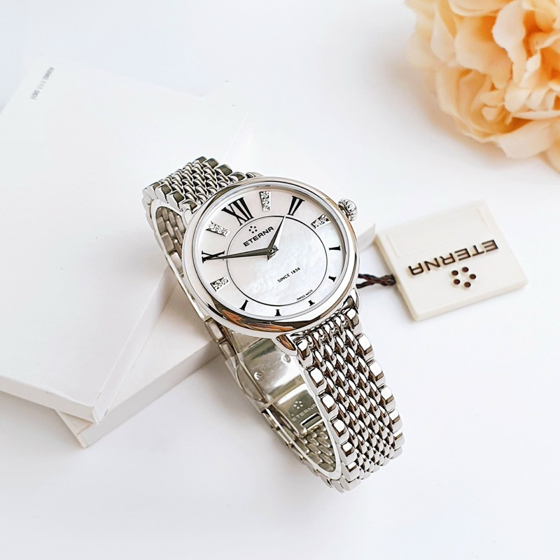 Đồng Hồ Nữ Eterna Size 34mm Chống Nước 30m