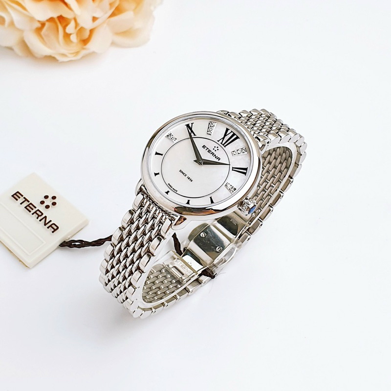 Đồng Hồ Nữ Eterna Size 34mm Chống Nước 30m