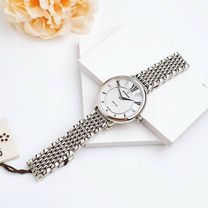 Đồng Hồ Nữ Eterna Size 34mm Chống Nước 30m