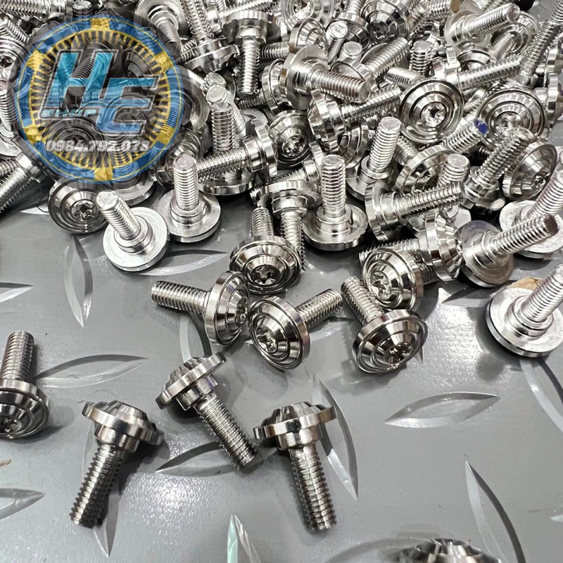 Ốc Áo Honda 5 Li Mẫu Thái Có Gờ Như Zin